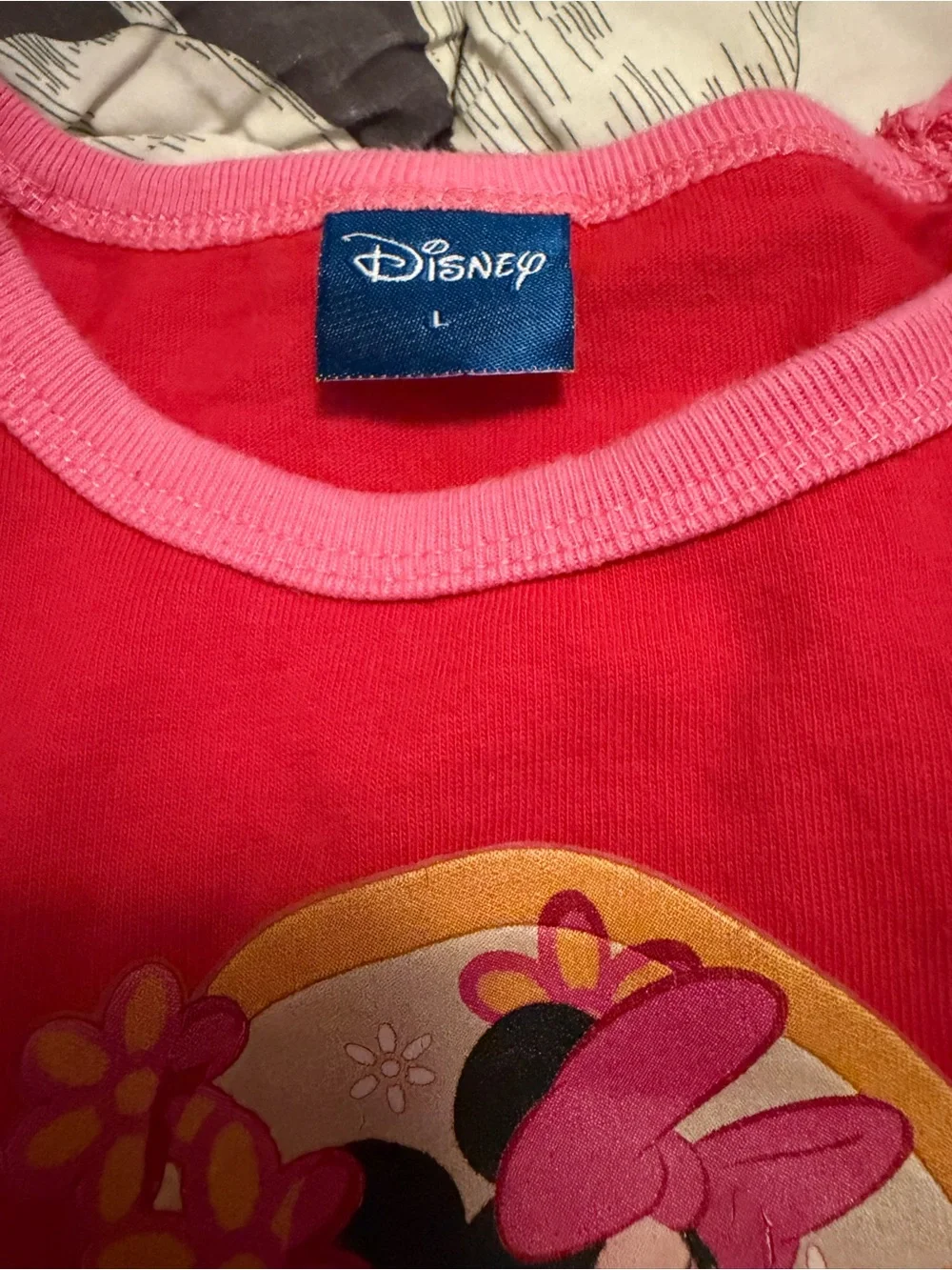 Vintage Disney Long Sleeve Minnie Mouse Shirt